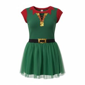 Christmas elf dress, size XXL